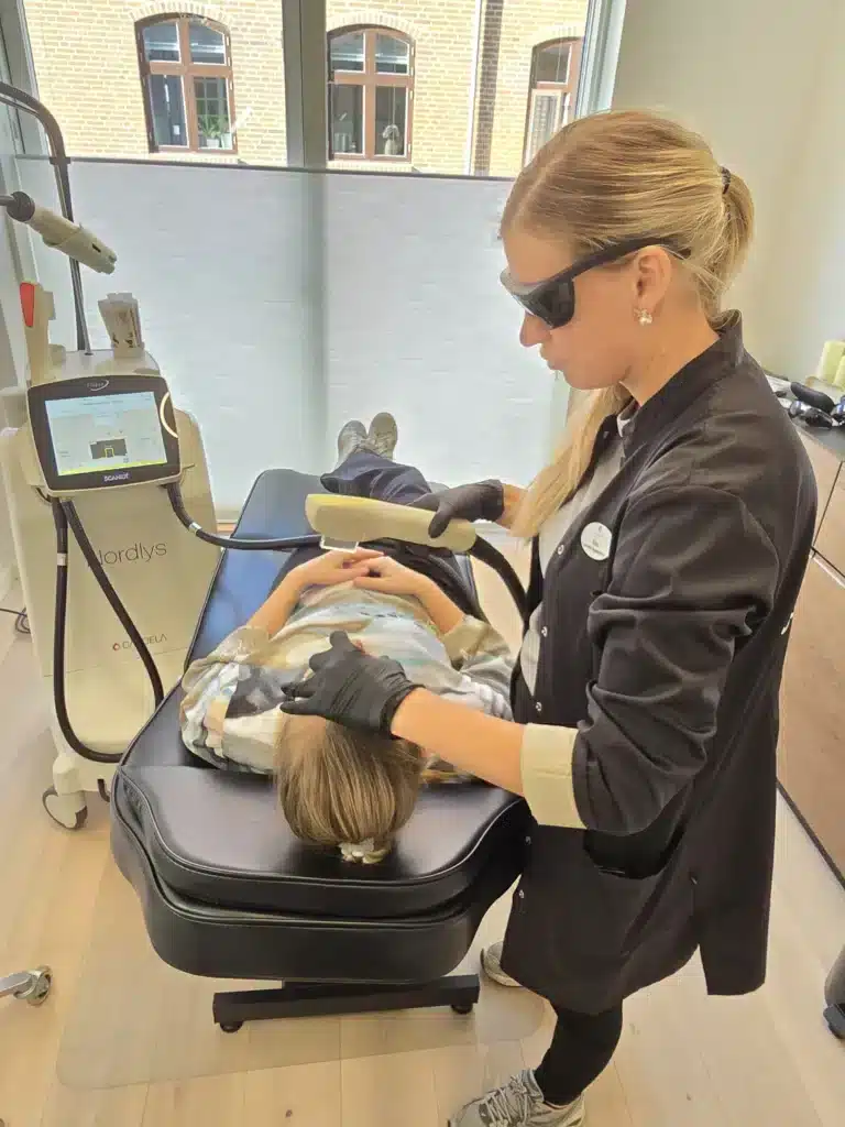 laserbehandling hudforyngelse